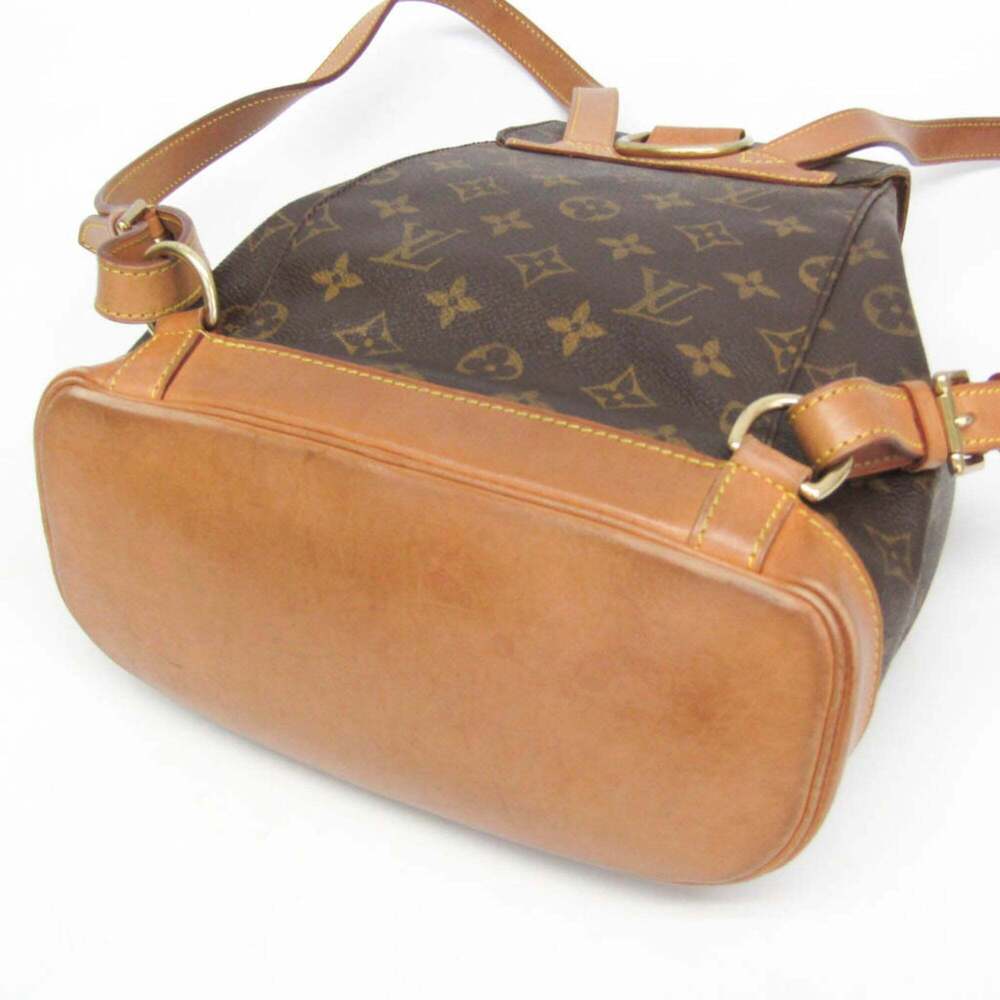 LOUIS VUITTON Authentic Brown Monogram Backpack - Picture 4 of 14